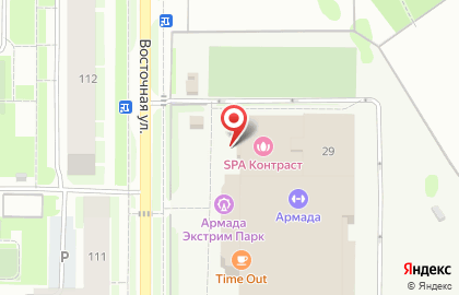 Pantera Dance School на Восточной улице на карте
