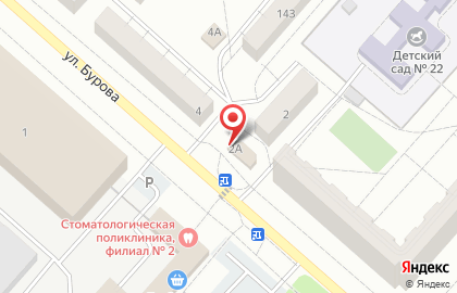ООО Пивнофф на улице Бурова на карте