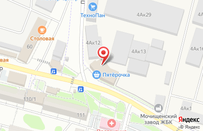 Магазин разливного пива в Новосибирске на карте