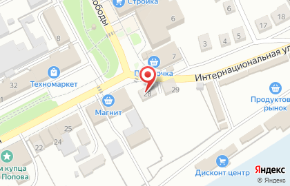 Офис продаж Ингосстрах на улице Просвещения на карте