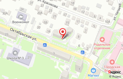 Туристическое агентство Единая Служба Бронирования на Октябрьской улице на карте