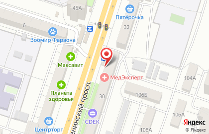 Ювелирный салон Сердолик в Левобережном районе на карте