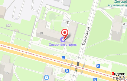 Супермаркет Пятёрочка на 2-ом Муринском проспекте на карте