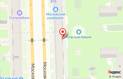 Шугаринг м. Московская, Московский 220 на карте