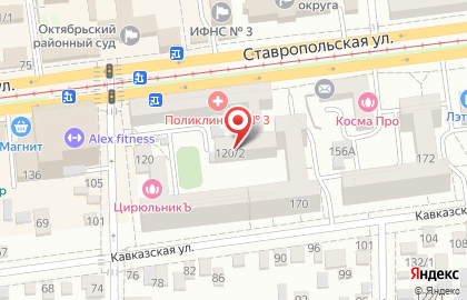 ООО Оазис на Ставропольской улице на карте