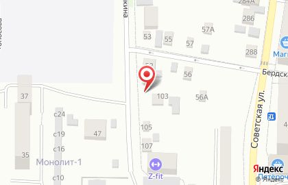 Автошкола в Новосибирске на карте