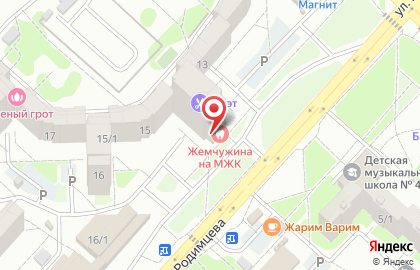 Микрокредитная компания РосДеньги в Дзержинском районе на карте