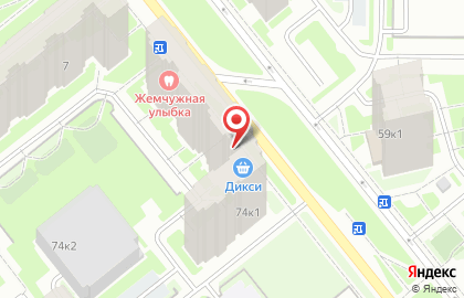 Салон красоты Creative в Красногвардейском районе на карте