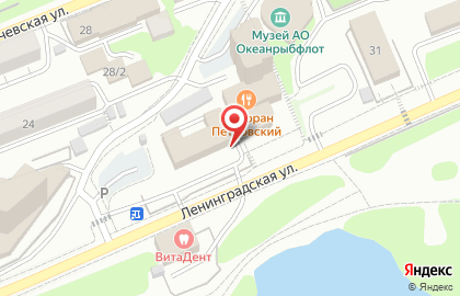 Пожарная часть №1 в Петропавловске-Камчатском на карте