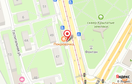 Покровочка на карте