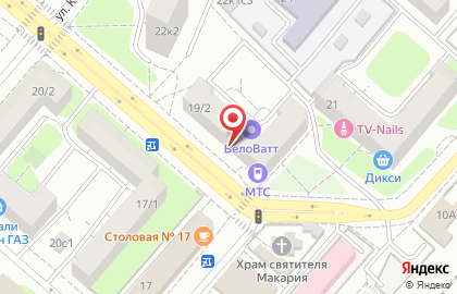 Терминал МТС-Банк в Лосиноостровском районе на карте