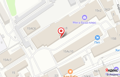 Транспортная компания Луч в Кургане на карте