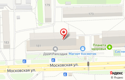 Салон мягкой мебели hit mebel на Московской улице на карте
