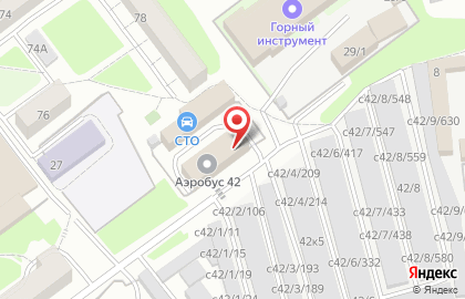 Служба заказа автобусов Фокс на карте