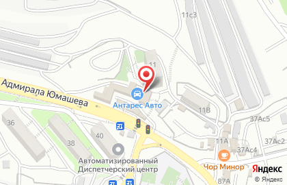 Пудра на улице Адмирала Юмашева на карте