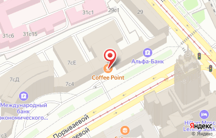 Кофейня Coffee Point на улице Маши Порываевой на карте