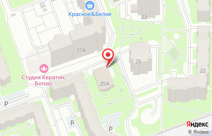 Мастерская по ремонту обуви на улице Наседкина на карте
