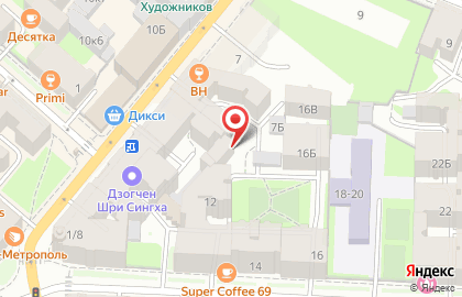 СИАБ, ОАО Санкт-Петербургский Индустриальный Акционерный Банк на Большой Пушкарской улице на карте