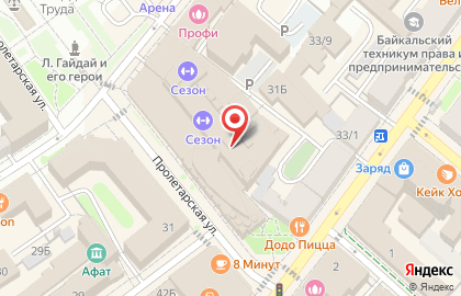 Магазин женской одежды Inspire Girls в Правобережном округе на карте