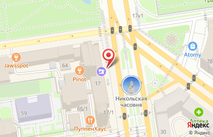 СберБанк России в Новосибирске на карте