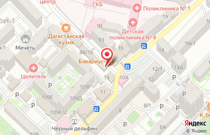 Гастроном в Махачкале на карте