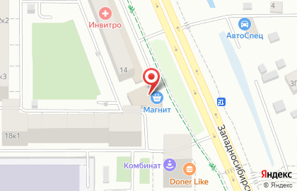 Инновационный центр нейропсихологии и комплексной логопедии Нейронова на Западносибирской улице на карте