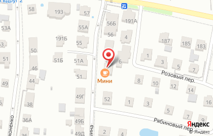 Продуктовый магазин Стандарт на улице Сержанта Мишина на карте