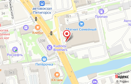 Служба экспресс-доставки Сдэк на улице Бунимовича на карте