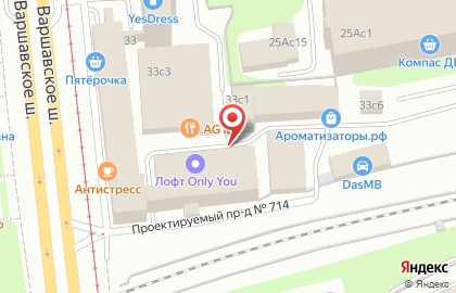 ООО «СИНЭПЛ КОСМЕТИКС» на Варшавском шоссе на карте