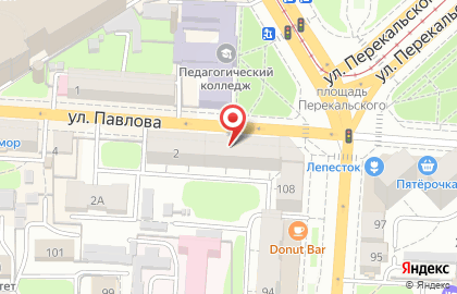 Экспобанк на улице Ленина, 108 на карте