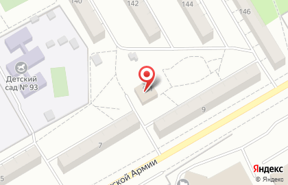 Детско-юношеский центр Максимум на улице Советской Армии на карте