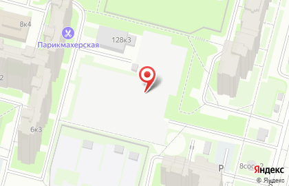 Автостоянка Александра на улице Савушкина на карте