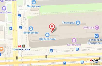 Кафе Натахтари на Щёлковском шоссе на карте