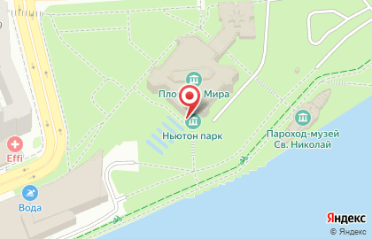 Музейный центр Площадь Мира на карте