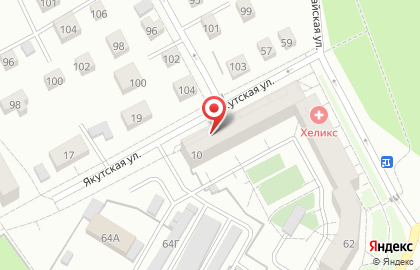 Центр развития Лотос в Чкаловском районе на карте