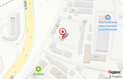 Управление специальной связи по Астраханской области на карте