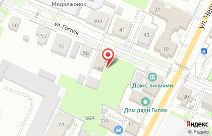 Стар на улице Гоголя на карте