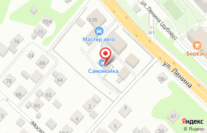 Автомойка в Москве на карте