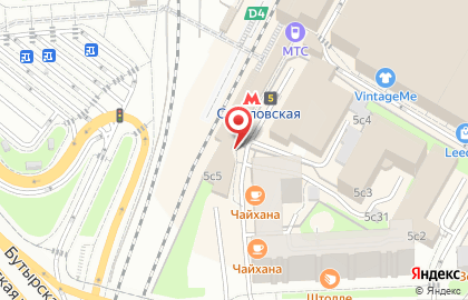 Продовольственный магазин в Москве на карте