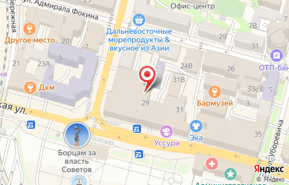 Салон Фрау Мода на Светланской улице на карте