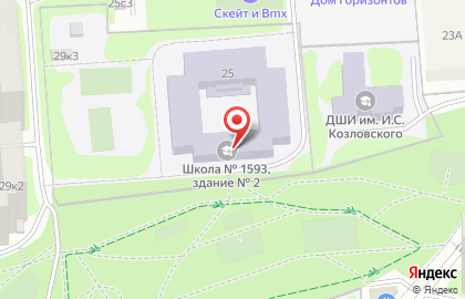 Танцевальная студия Звезда на Крылатской улице, 25 на карте