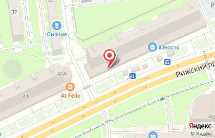 Магазин обуви Belwest на Рижском на карте