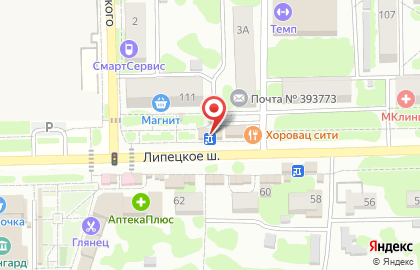 Фруктовый дом в Мичуринске на карте
