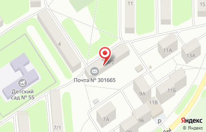 Почта России в Туле на карте
