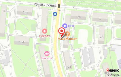 Парикмахерская ДаЯна на улице Грибоедова на карте