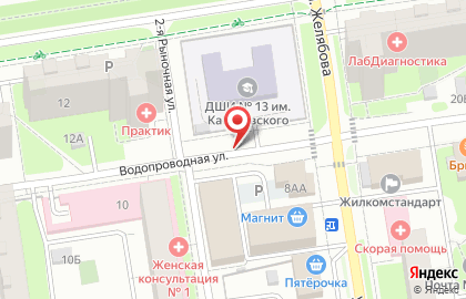 Киоск по продаже хлебобулочных изделий на Парковом проспекте на карте