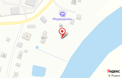 База отдыха Медведково на карте