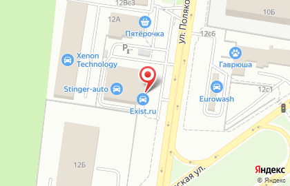 Специализированный магазин АВТО-Корея в Автозаводском районе на карте