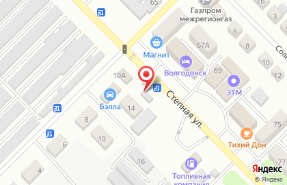 Магазин автозапчастей для грузовых автомобилей в Ростове-на-Дону на карте