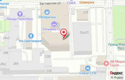 Автосервис Север СПб на карте